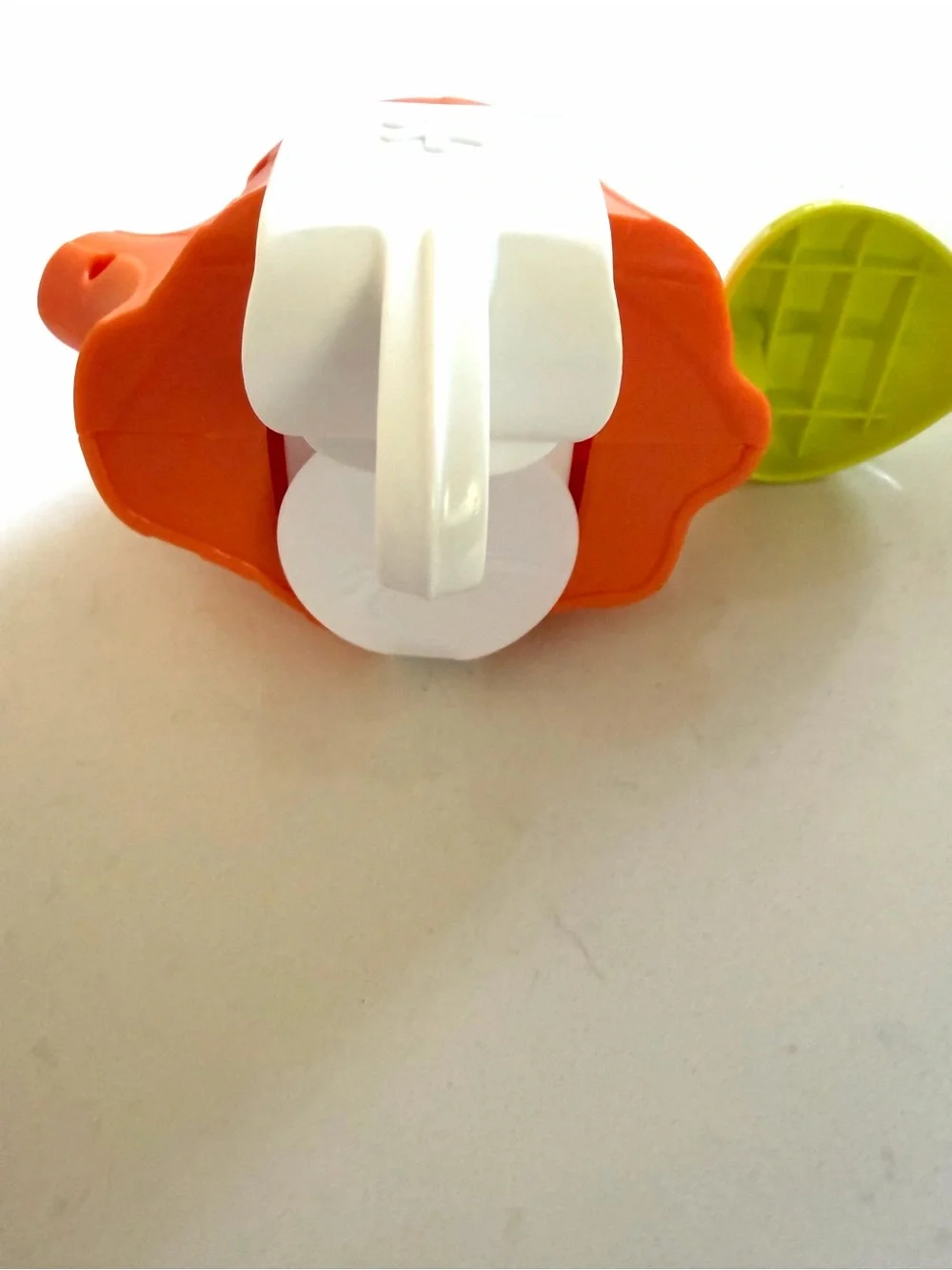 Skip Hop Baby Activity Center Toy Part Orange Pop-Up Owl w/ Green Leaf